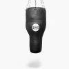 Geezers Elite Pro Impact Leather Angle Punch Bag 2 Geezers Elite Pro Impact Leather Angle Punch Bag -Knockout Deals on Boxing Gear traditional angle black