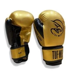 Tuf Wear Tornado Junior/Kids Safety Spar Gloves – Gold/Black