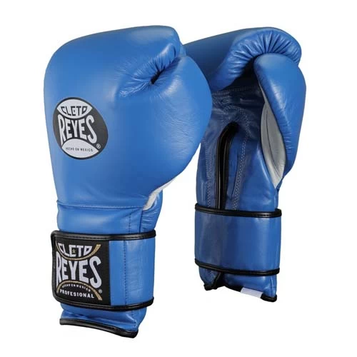 Cleto Reyes Hook And Loop Sparring Gloves – Blue 3 Cleto Reyes Hook And Loop Sparring Gloves – Blue