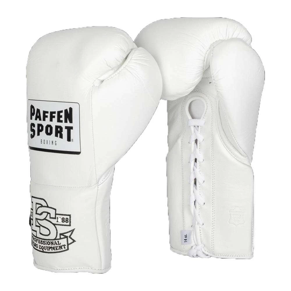 Paffen Sport Pro Mexican Lace Up Sparring Gloves – White 3 Paffen Sport Pro Mexican Lace Up Sparring Gloves – White