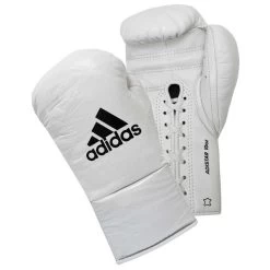 Adidas AdiStar 3.0 BBBC Approved Pro Boxing Gloves – White