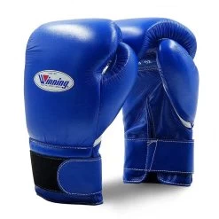 Winning MS Training Hook&Loop Boxing Gloves – White -Knockout Deals on Boxing Gear winning boxing gloves velcro blue