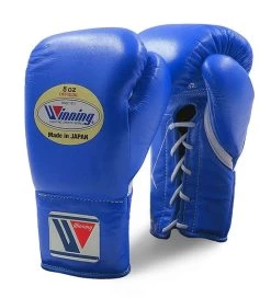 Winning MS Pro Fight Boxing Gloves – White -Knockout Deals on Boxing Gear winning pro fight gloves blue 1