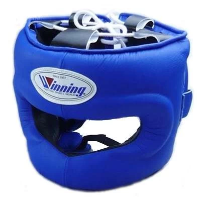 Winning FG-5000 Full Face Bar Headguard – Blue 3 Winning FG-5000 Full Face Bar Headguard – Blue