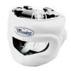 Winning FG-5000 Full Face Bar Headguard – White -Knockout Deals on Boxing Gear winningwhite 1 4 1 copy